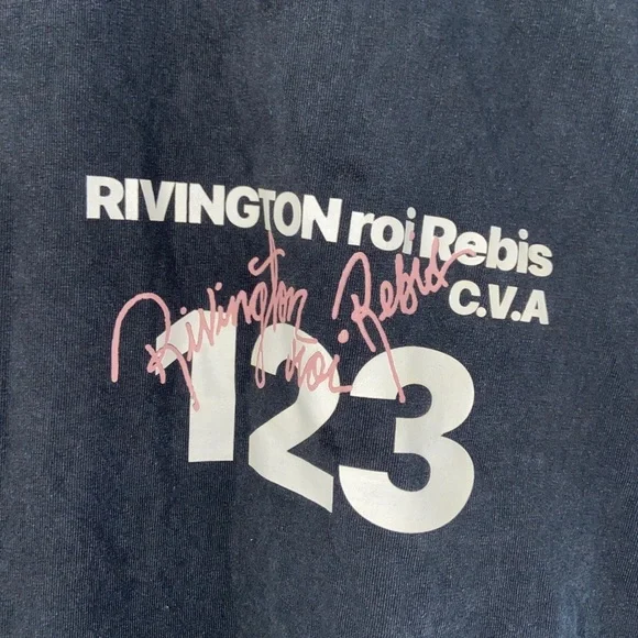 RIVINGTON roi Rebis C.V.A 123 Tee M Oversized UNI​​​ - Picture 4 of 11